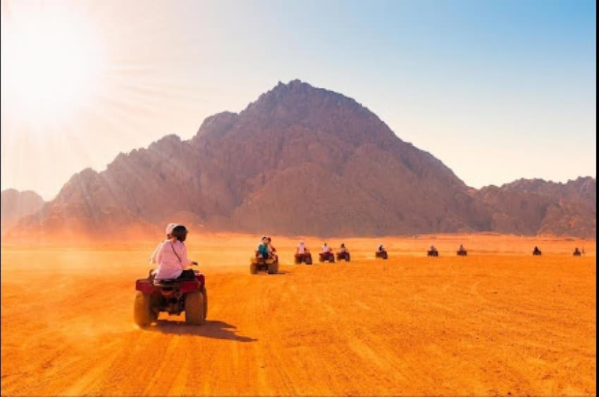 Hurghada Sunset Desert Safari with Quad Bike and Camel Ride | ®ExcursionMania - Image 6