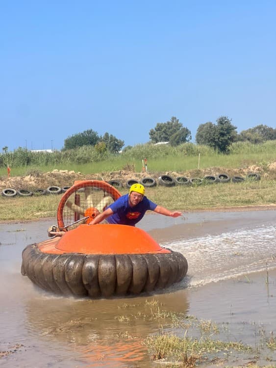 From Side: Hovercraft Safari on Water and Land | ®ExcursionMania - Image 3