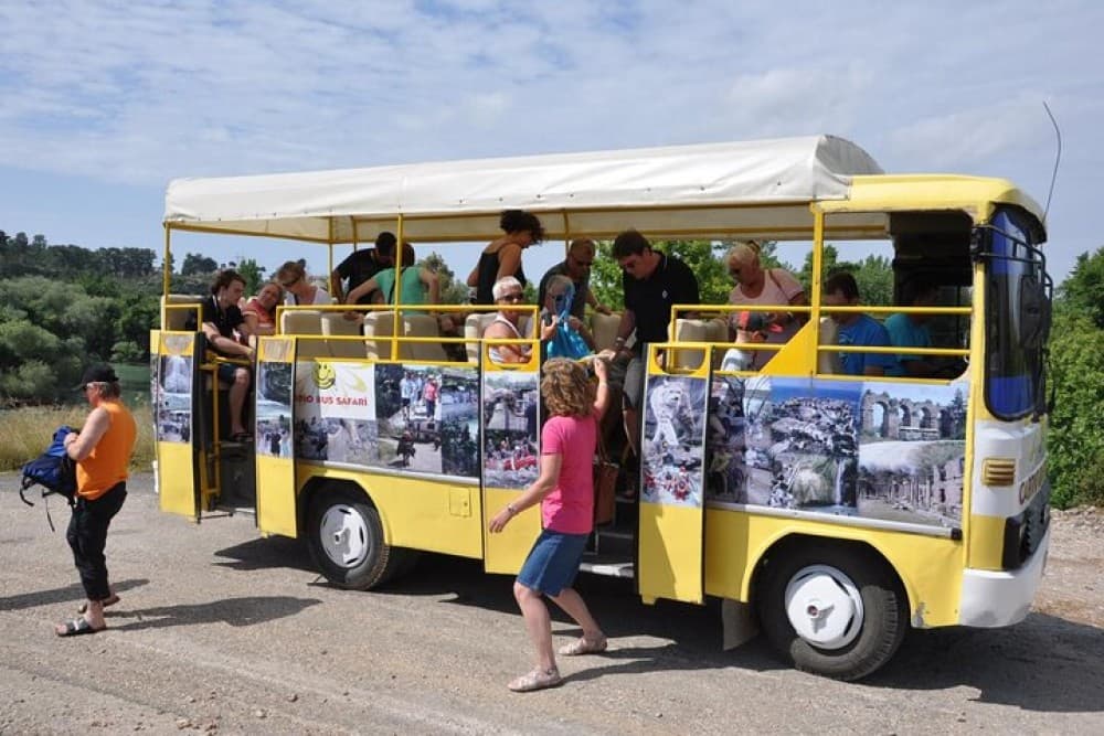 Side Cabrio Bus Tour With Green Lake And Manavgat Waterfall | ®ExcursionMania - Image 1