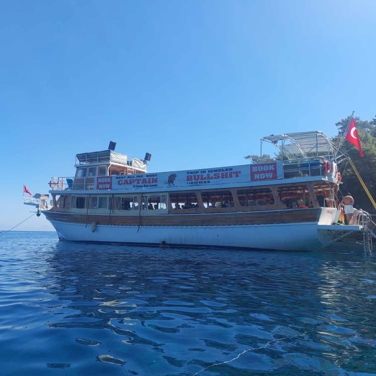 Captain Bullshit Boat Trip from Icmeler / A Fun Day on the Water | ®ExcursionMania - Image 4