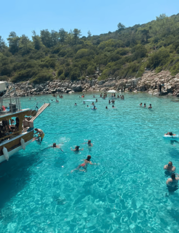 Bodrum Orak Island Boat Cruise with Lunch and Swimming | ®ExcursionMania - Image 3