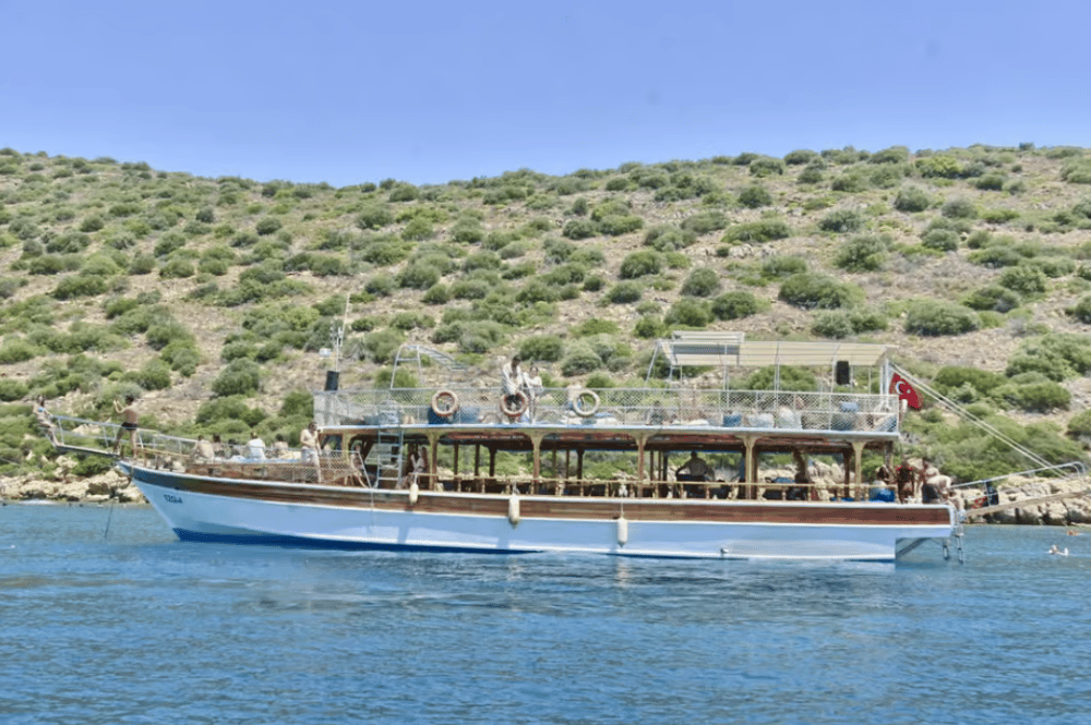 Bodrum Orak Island Boat Cruise with Lunch and Swimming | ®ExcursionMania - Image 5