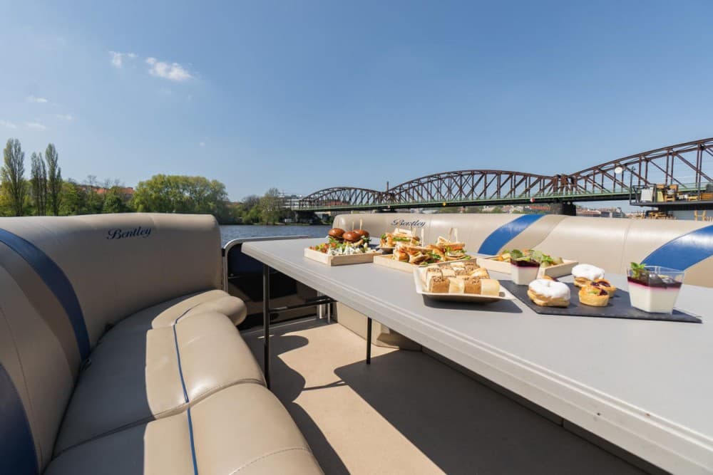 VIP Prague YachtBoat PONTOON Experience: All-You-Can-Drink | ®ExcursionMania - Image 4
