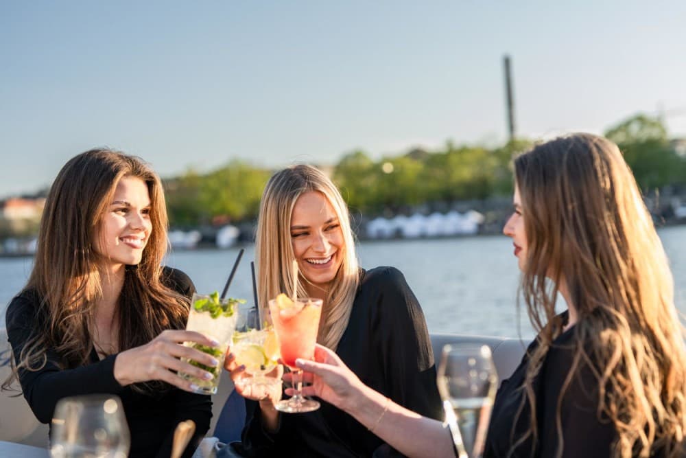 VIP Prague YachtBoat PONTOON Experience: All-You-Can-Drink | ®ExcursionMania - Image 9