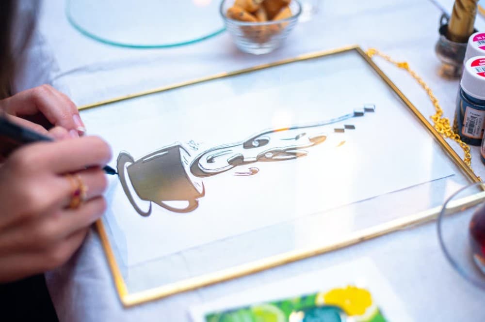 Istanbul: Traditional Calligraphy on Glass Painting Workshop | ®ExcursionMania - Image 1