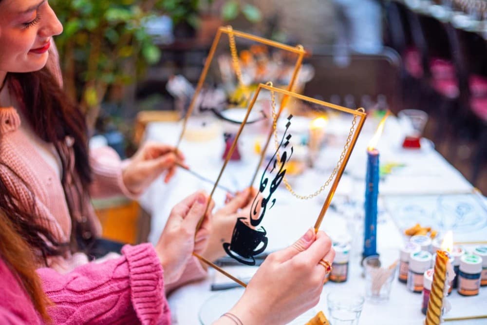 Istanbul: Traditional Calligraphy on Glass Painting Workshop | ®ExcursionMania - Image 5