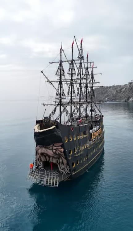 From Antalya: Gonster All Inclusive Pirate Boat Trip W/Hotel Transfers | ®ExcursionMania - Image 5