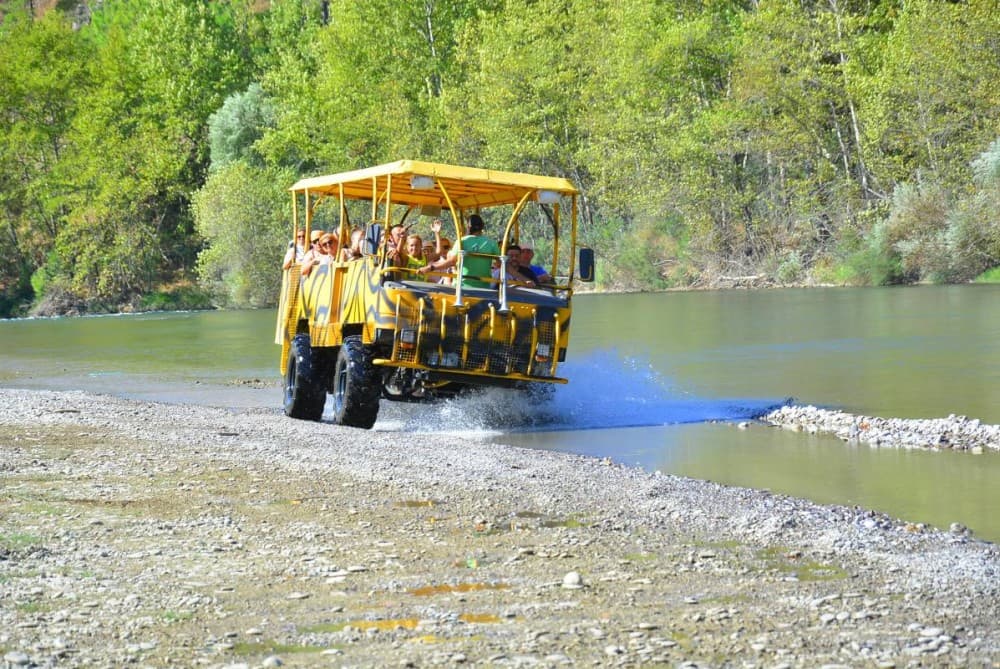 From Side: Monster Adventure Tour With Monster Jet Boat & Buggy | ®ExcursionMania - Image 9