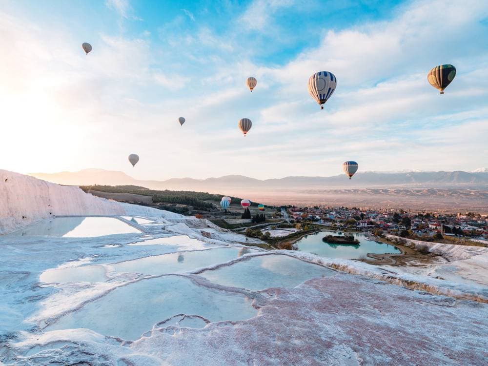 From Selcuk: Pamukkale Tour With Hot Balloon Tour Flight | ®ExcursionMania - Image 2