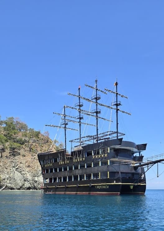 Kemer Red Dragon Pirate Boat: Discover Secret Bays & Coastal Wonders | ®ExcursionMania - Image 2