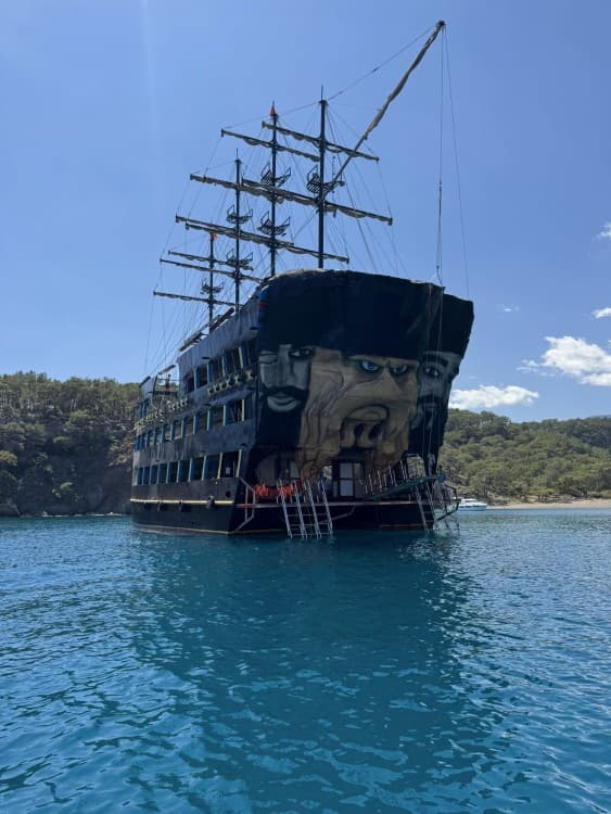 Kemer Red Dragon Pirate Boat: Discover Secret Bays & Coastal Wonders | ®ExcursionMania - Image 8