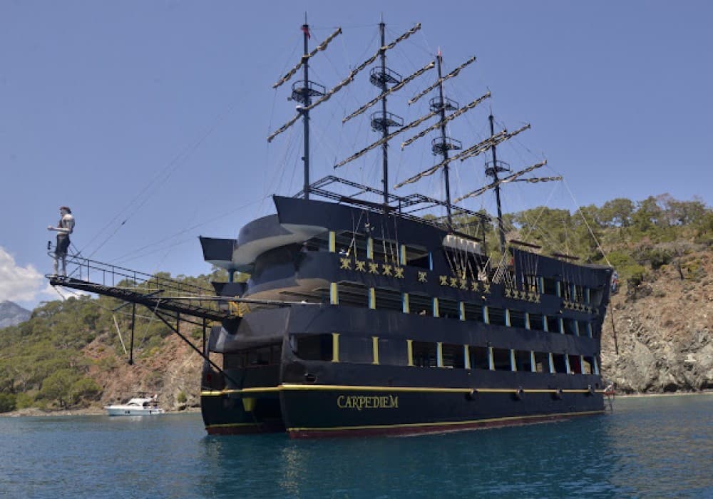 Red Dragon Pirate Boat From Antalya: Secret Bays & Coastal Gems | ®ExcursionMania - Image 3