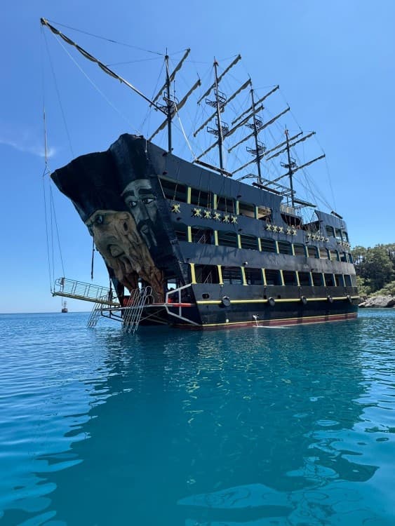 Red Dragon Pirate Boat From Antalya: Secret Bays & Coastal Gems | ®ExcursionMania - Image 4