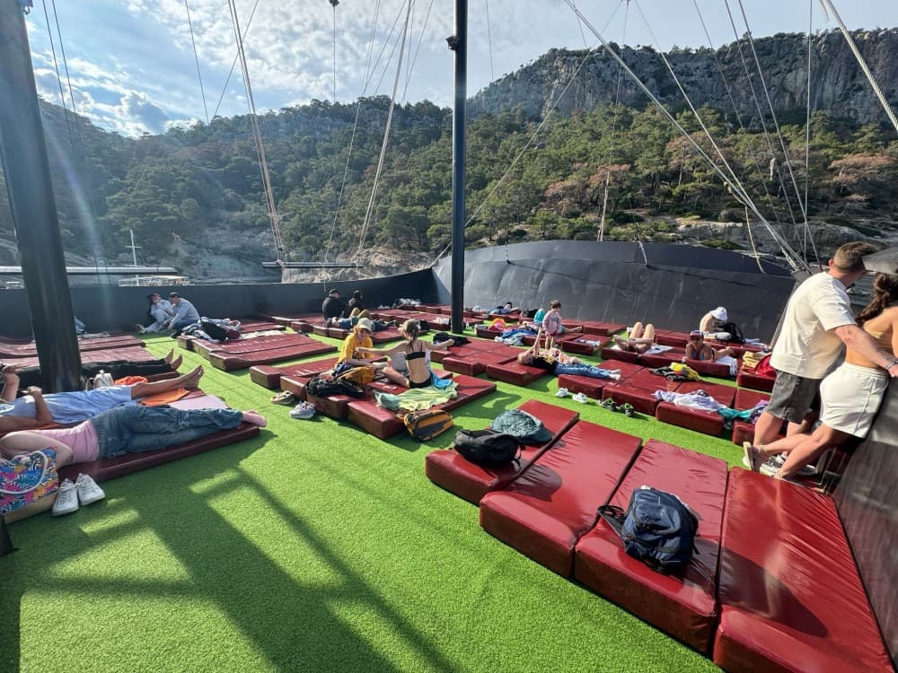 Red Dragon Pirate Boat From Antalya: Secret Bays & Coastal Gems | ®ExcursionMania - Image 6