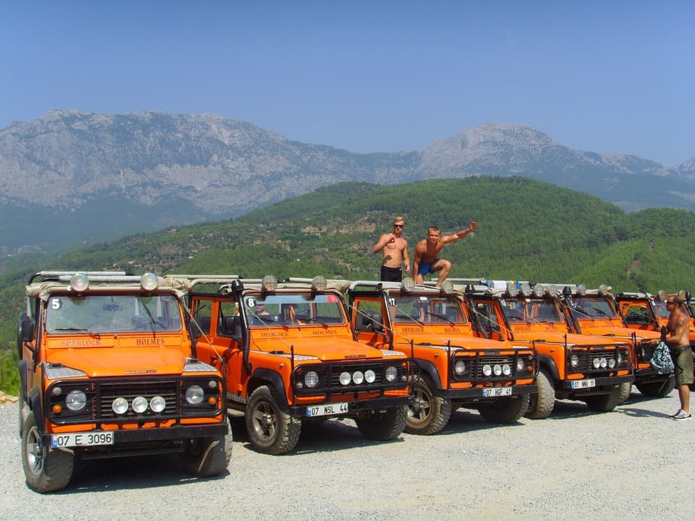Antalya Multi-Adventure Tour: River Rafting Jeep Safari & Zip Line | ®ExcursionMania - Image 1