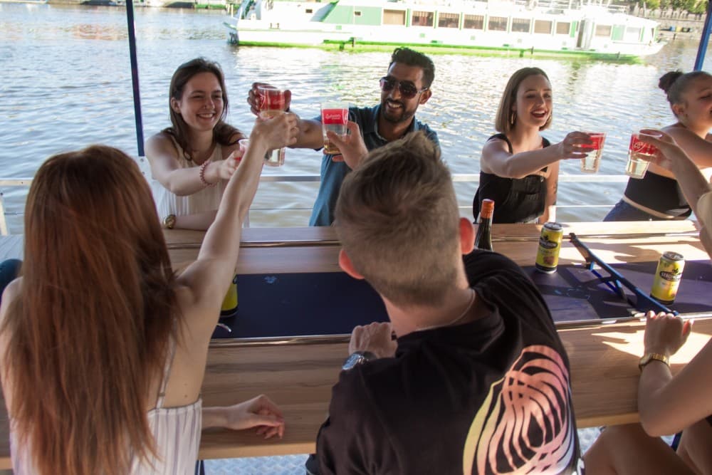 Prague Cycle Boat | ®ExcursionMania - Image 1