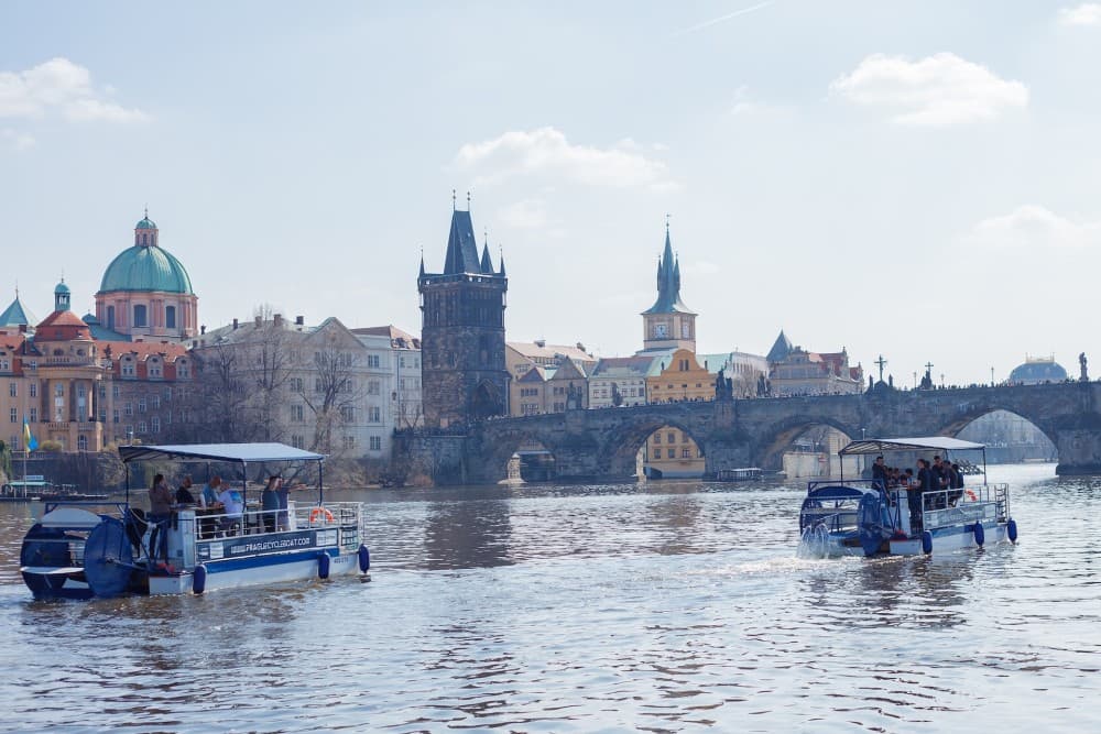 Prague Cycle Boat | ®ExcursionMania - Image 3
