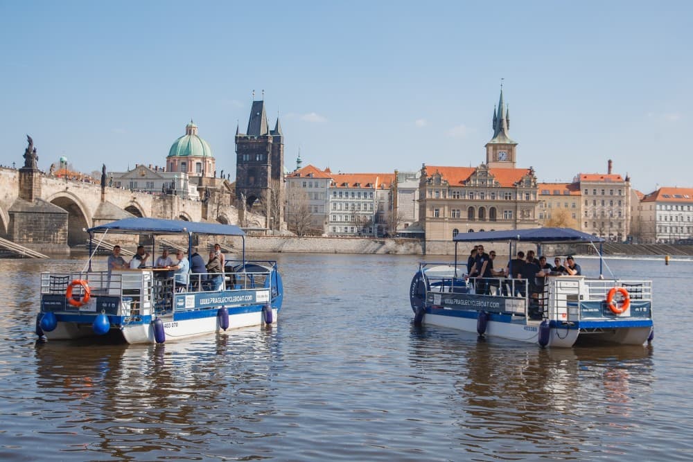 Prague Cycle Boat | ®ExcursionMania - Image 4