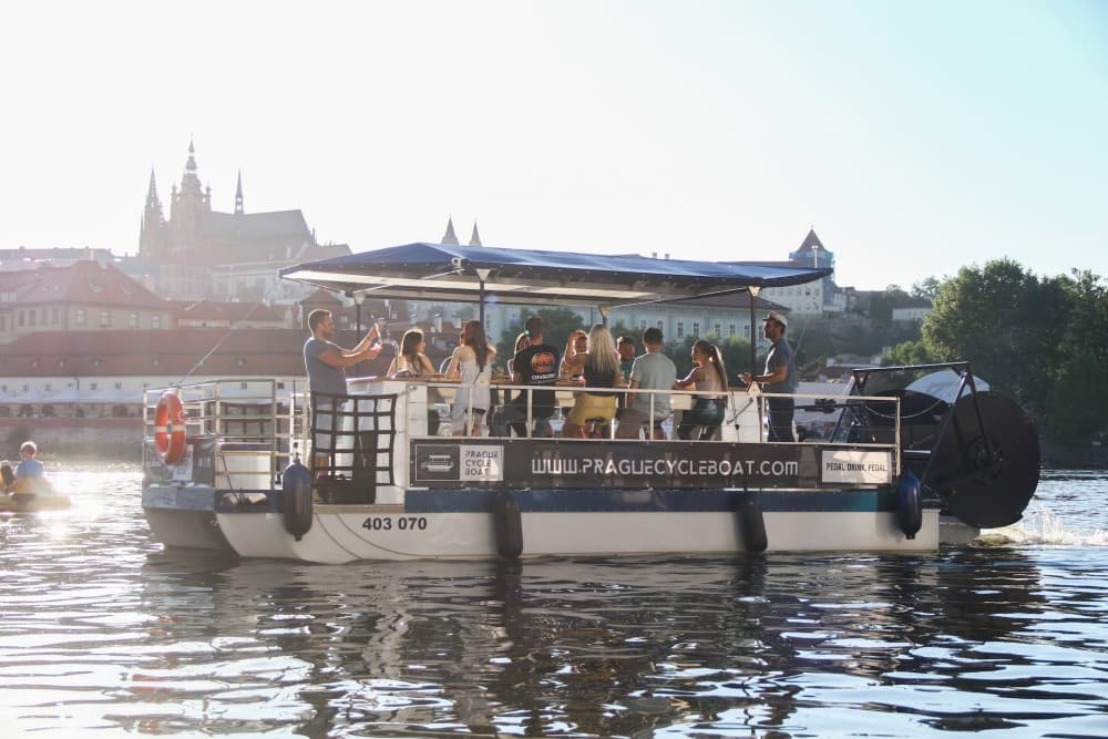 Prague Cycle Boat | ®ExcursionMania - Image 6