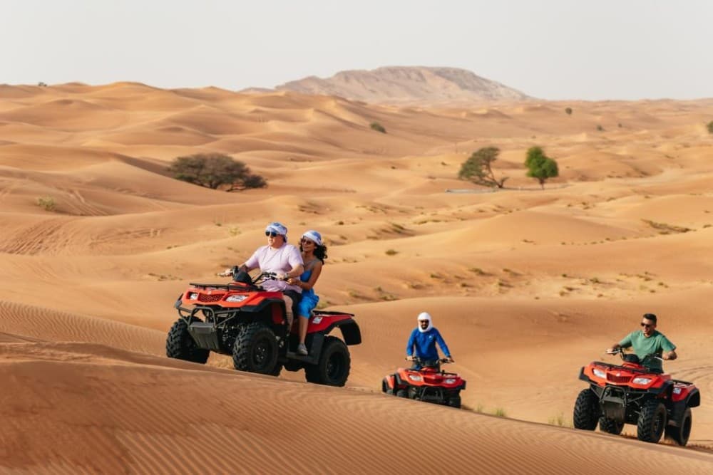 Dubai: Desert Safari, Camel Ride, Sandboarding, Quad Bike | ®ExcursionMania - Image 3