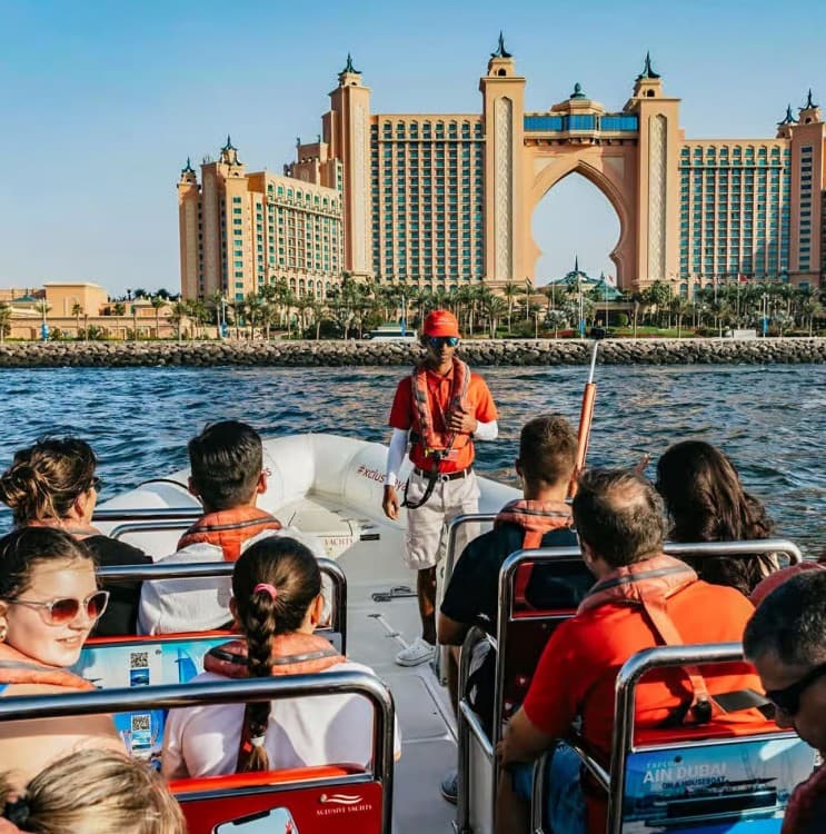 Dubai: Marina, Atlantis, Palm & Burj Al Arab Speedboat Tour | ®ExcursionMania - Image 3