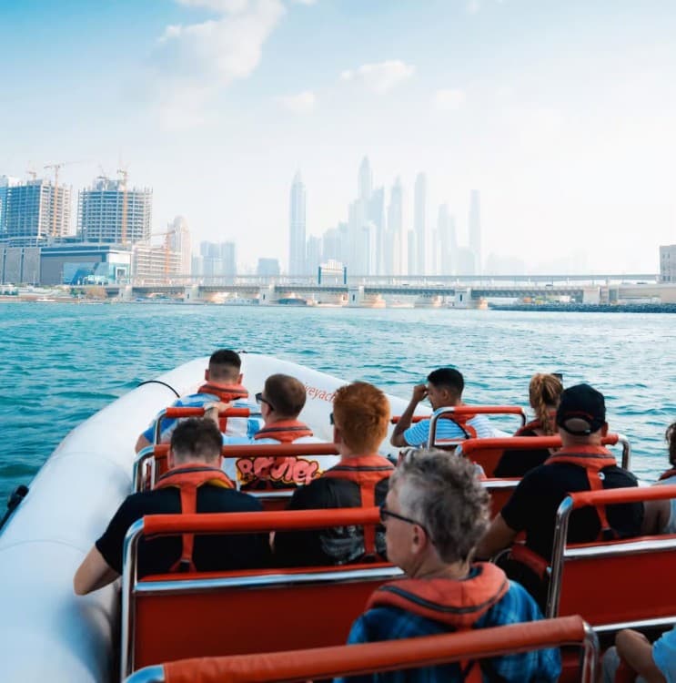Dubai: Marina, Atlantis, Palm & Burj Al Arab Speedboat Tour | ®ExcursionMania - Image 11