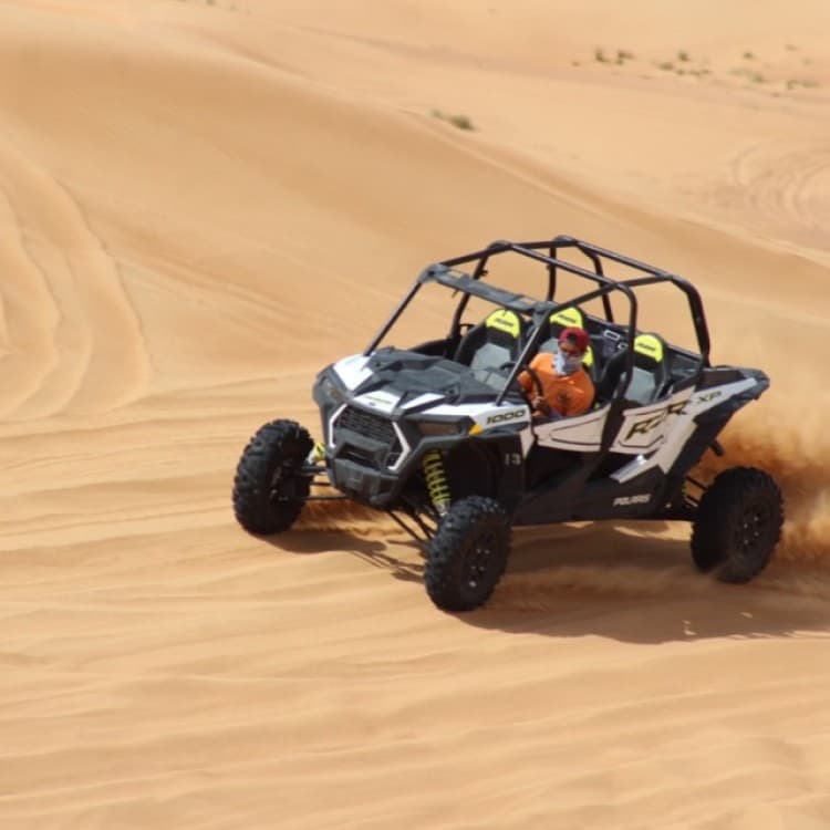Dubai Desert Safari with BBQ Dinner, Camel Ride, Sandboard & Quad Bike | ®ExcursionMania - Image 9