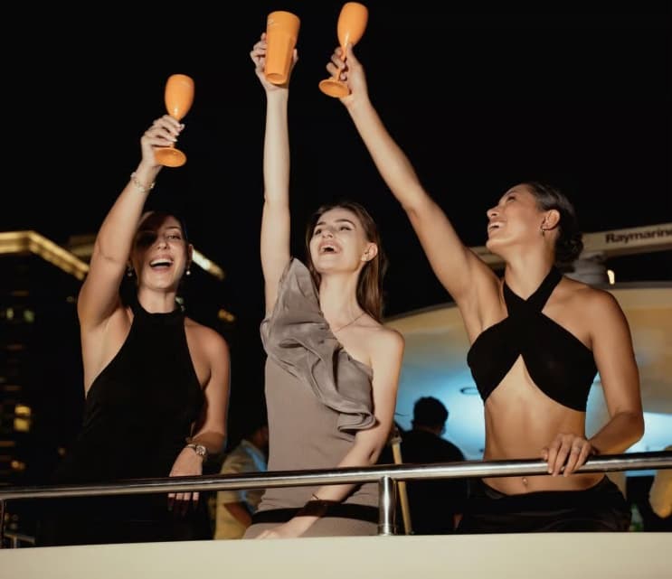 Dubai Marina Luxury Yacht Party with BBQ, Open Bar & Live DJ | ®ExcursionMania - Image 4