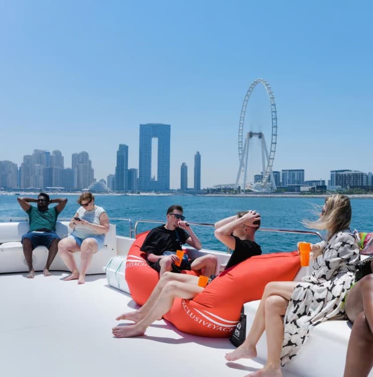 Dubai: Instagrammable Yacht Tour with Drinks & Ain/JBR Views | ®ExcursionMania - Image 2