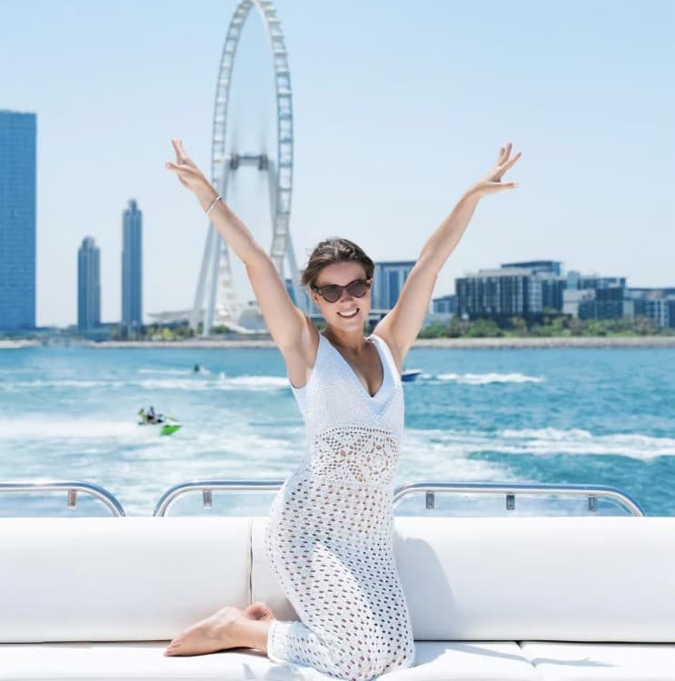 Dubai: Instagrammable Yacht Tour with Drinks & Ain/JBR Views | ®ExcursionMania - Image 4