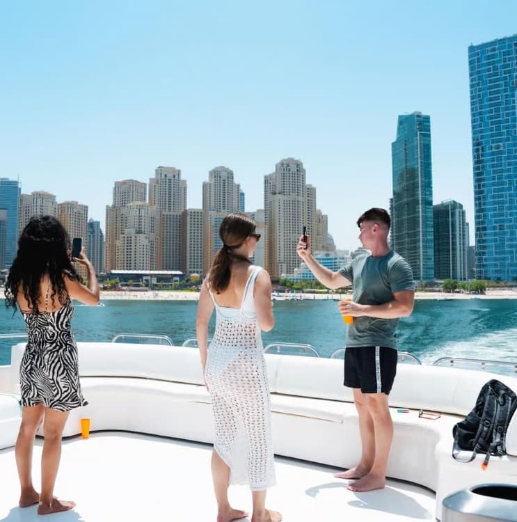 Dubai Marina Yacht Tour: Ain Wheel, JBR & Harbour in 1 Hour | ®ExcursionMania - Image 6