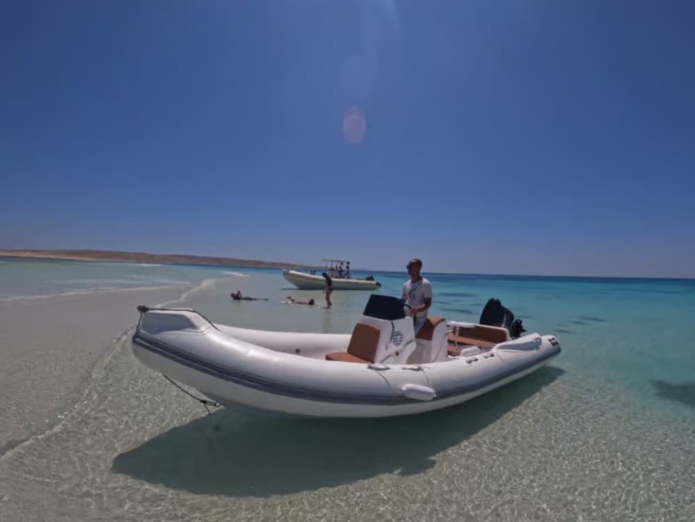 Hurghada: Giftun Island Orange Bay Speedboat Cruise & Lunch | ®ExcursionMania - Image 1