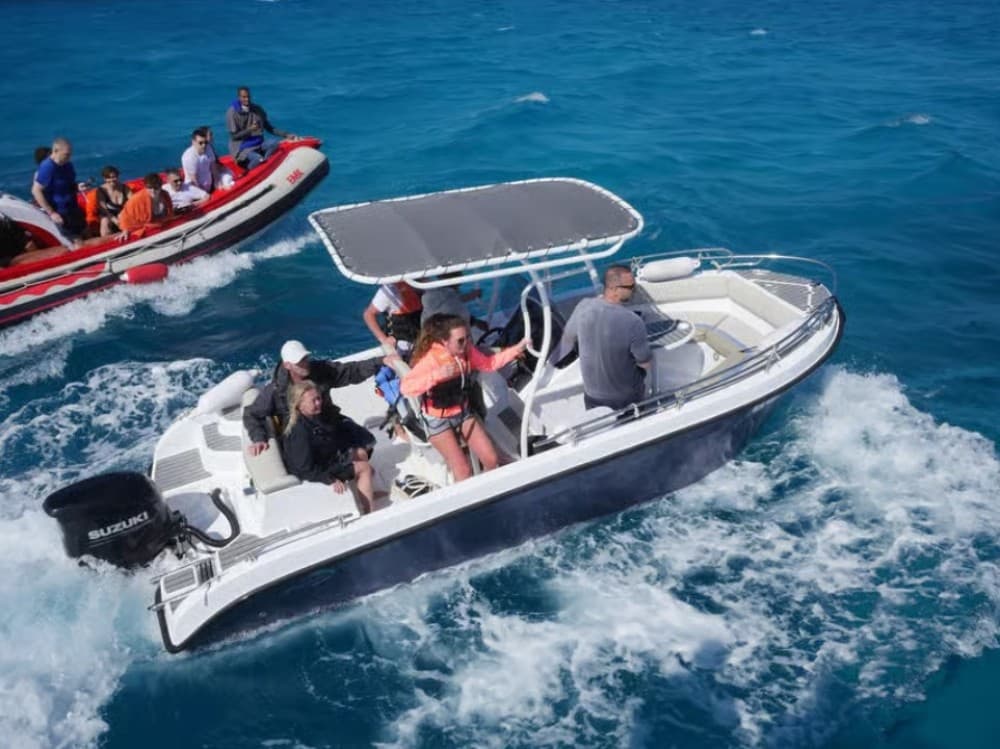 Hurghada: Giftun Island Orange Bay Speedboat Cruise & Lunch | ®ExcursionMania - Image 7
