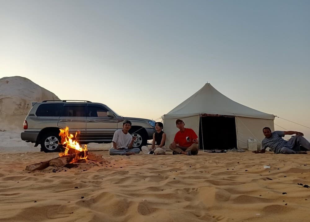 2-Day White & Black Desert Safari from Cairo Camp Under the Stars | ®ExcursionMania - Image 4