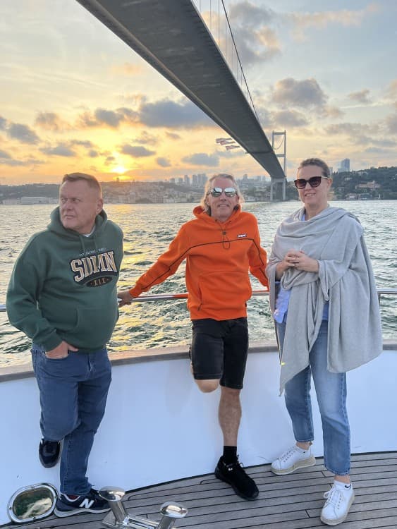 Istanbul Bosphorus Sunset Cruise with Wine on a Luxury Yacht | ®ExcursionMania - Image 9