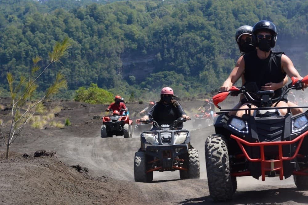 Bali: Mount Batur  ATV  Adventure  in Black Lava & Sand Kintamani | ®ExcursionMania - Image 1