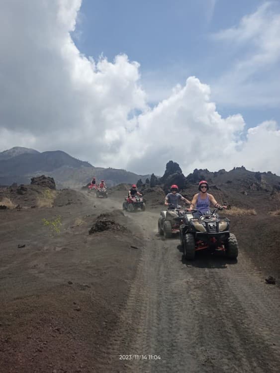 Bali: Mount Batur  ATV  Adventure  in Black Lava & Sand Kintamani | ®ExcursionMania - Image 3