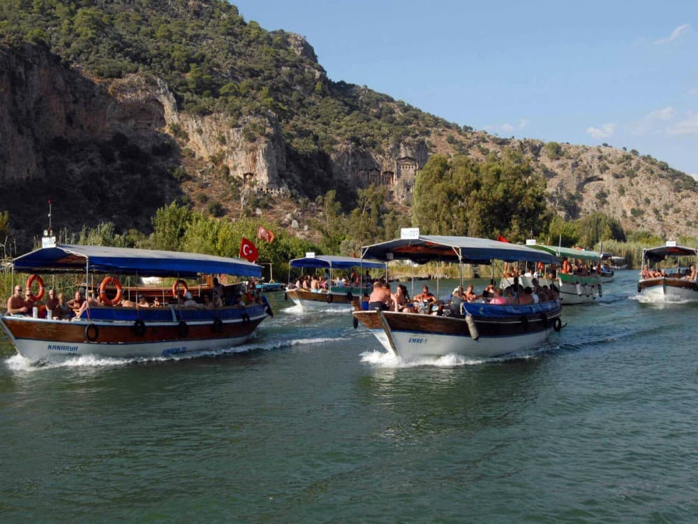 Sarigerme: Dalyan Turtle Beach Mud Bath & King Tombs Tour | ®ExcursionMania - Image 2