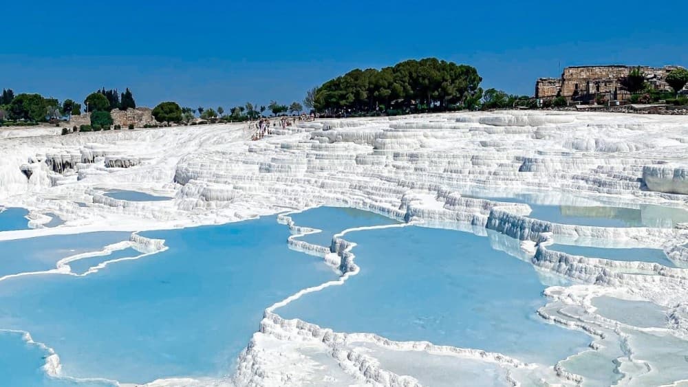 From Selcuk/Kusadasi/Izmir: Pamukkale Full-Day Tour | ®ExcursionMania - Image 1
