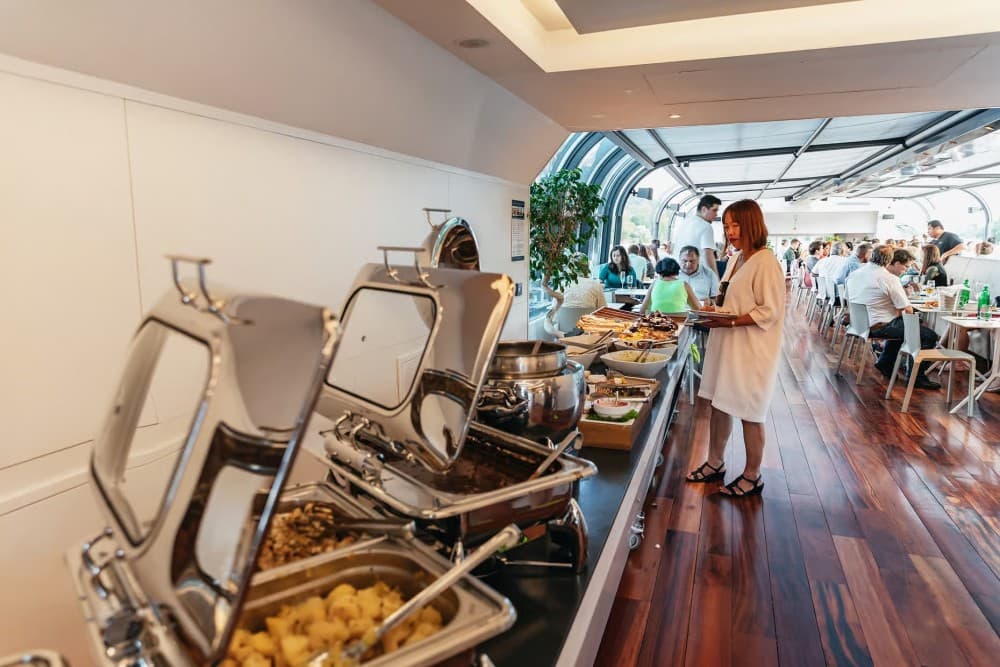 Prague: Sightseeing Dinner Cruise on Open-Top Glass Boat | ®ExcursionMania - Image 6