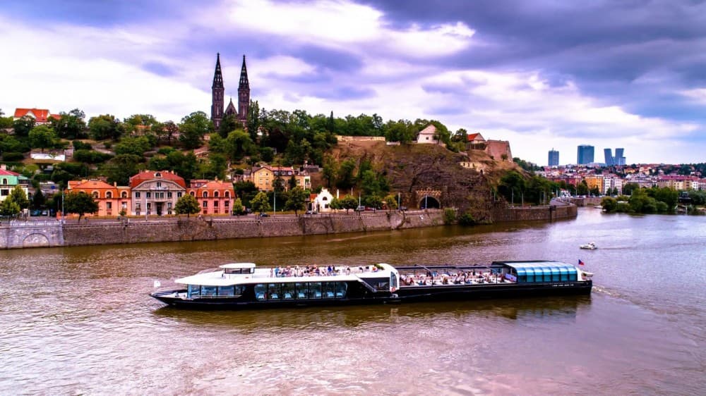 Prague: Sightseeing Dinner Cruise on Open-Top Glass Boat | ®ExcursionMania - Image 11