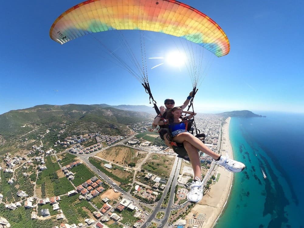Side: Alanya Tandem Paragliding w/ Cleopatra Beach Visit | ®ExcursionMania - Image 6