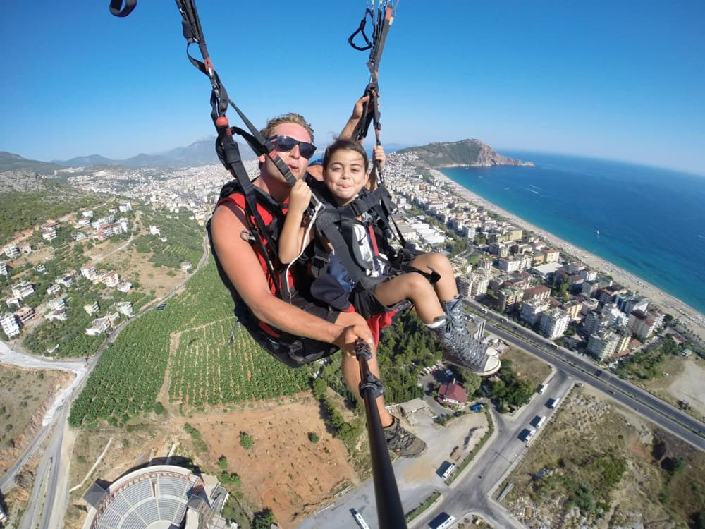 Side: Alanya Tandem Paragliding w/ Cleopatra Beach Visit | ®ExcursionMania - Image 8