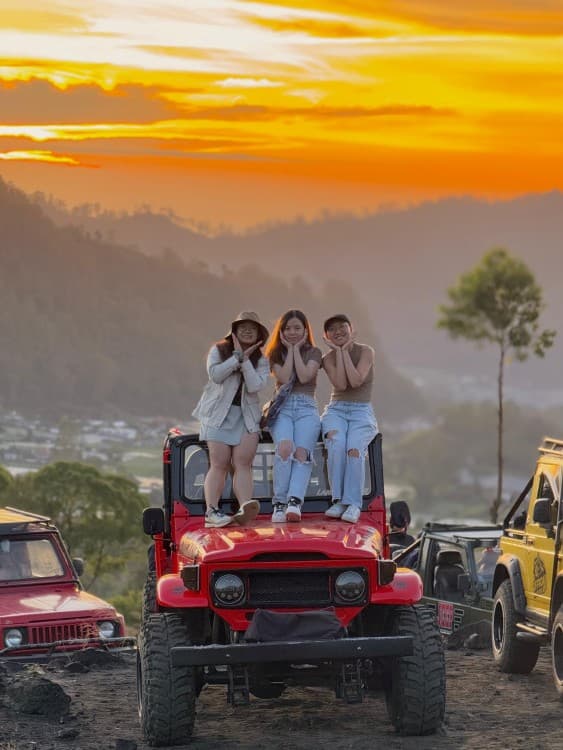 Bali: Mount Batur Sunrise Jeep, Waterfall & Rice Terrace Guided Tour | ®ExcursionMania - Image 2