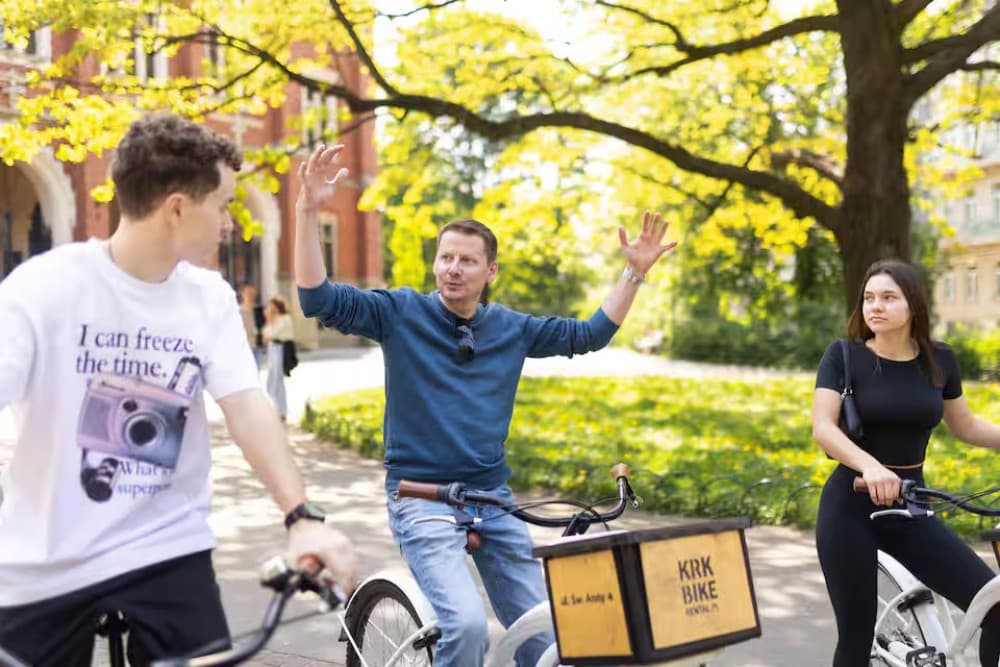 Explore Kazimierz by Bike – 2h Krakow Jewish Quarter Tour | ®ExcursionMania - Image 4