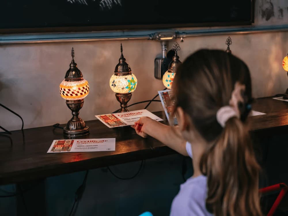 Mosaic Lamp Making Workshop in Istanbul with Drinks & Snacks | ®ExcursionMania - Image 6