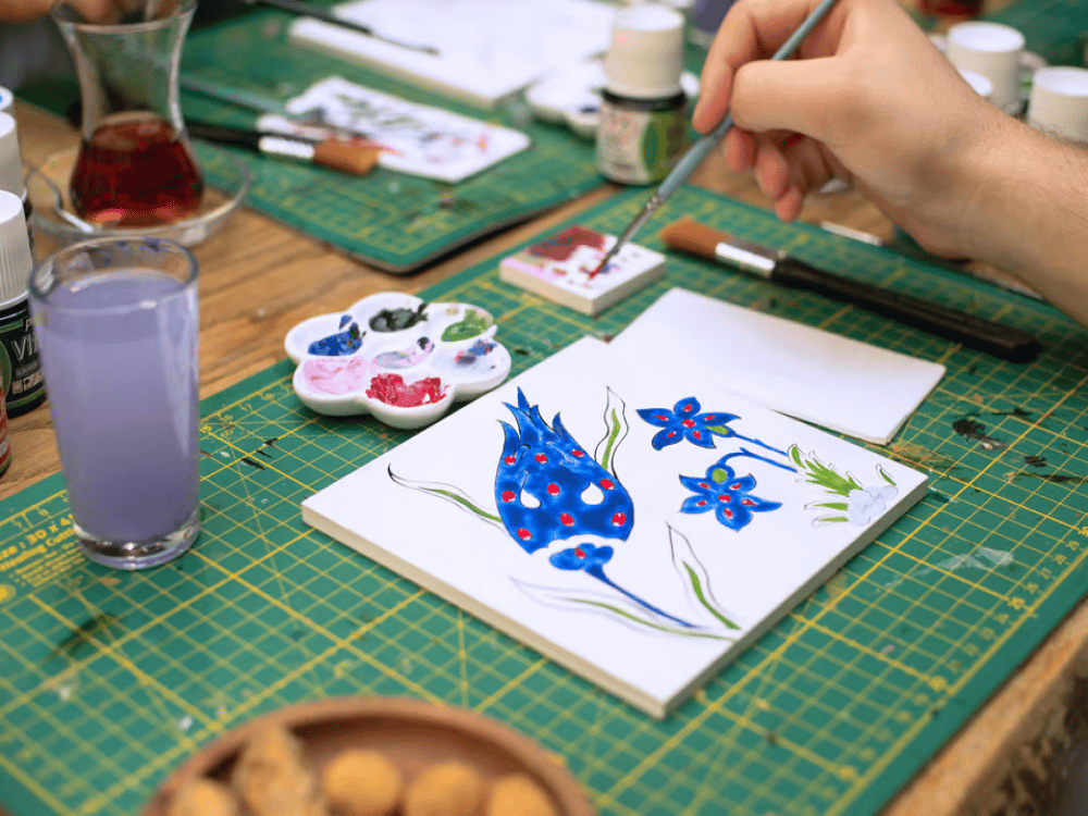 Istanbul: Traditional Turkish Ceramic Tile Painting Workshop | ®ExcursionMania - Image 11