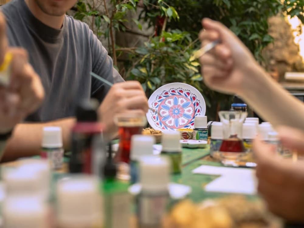 Istanbul: Traditional Turkish Ceramic Tile Painting Workshop | ®ExcursionMania - Image 5