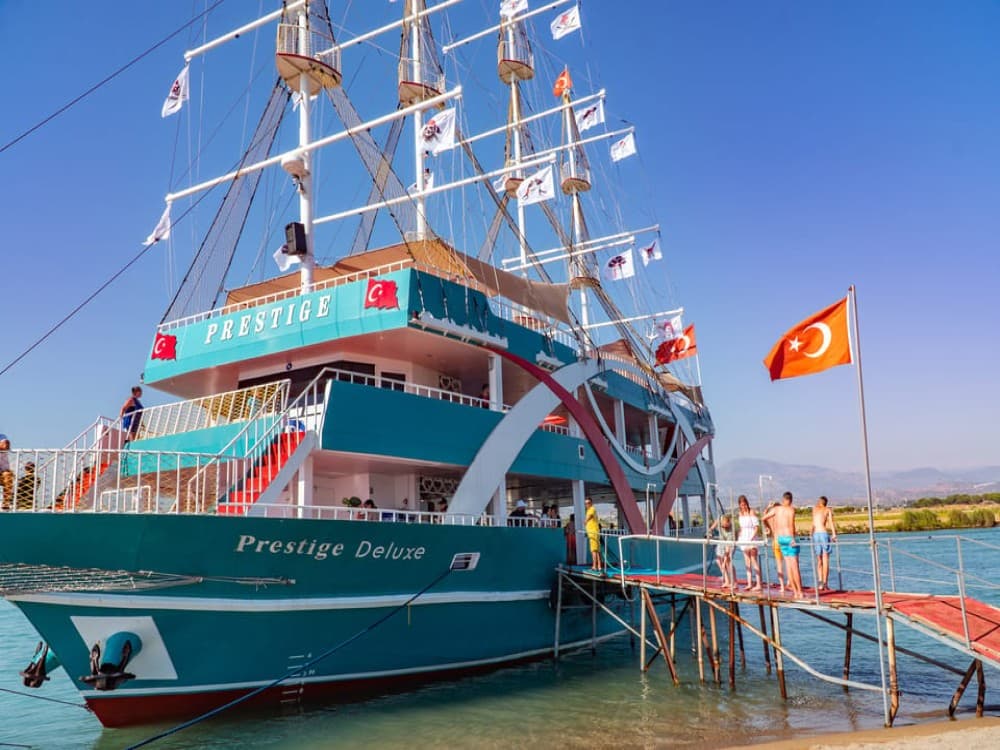 City of Side: Manavgat River with /Waterfall Tour and Bazaar Visit | ®ExcursionMania - Image 3