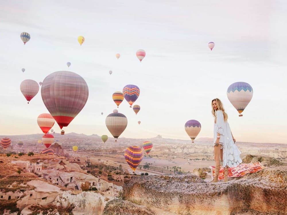 Kemer Cappadocia 2 Days Tour With Cave Hotel  Balloon Flight Options